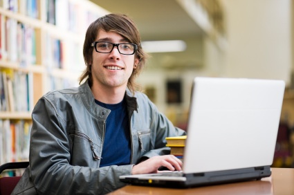 Guy With Computer