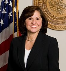 Massachusetts District U.S. Attorney Carmen Ortiz (Courtesy: Wikipedia)