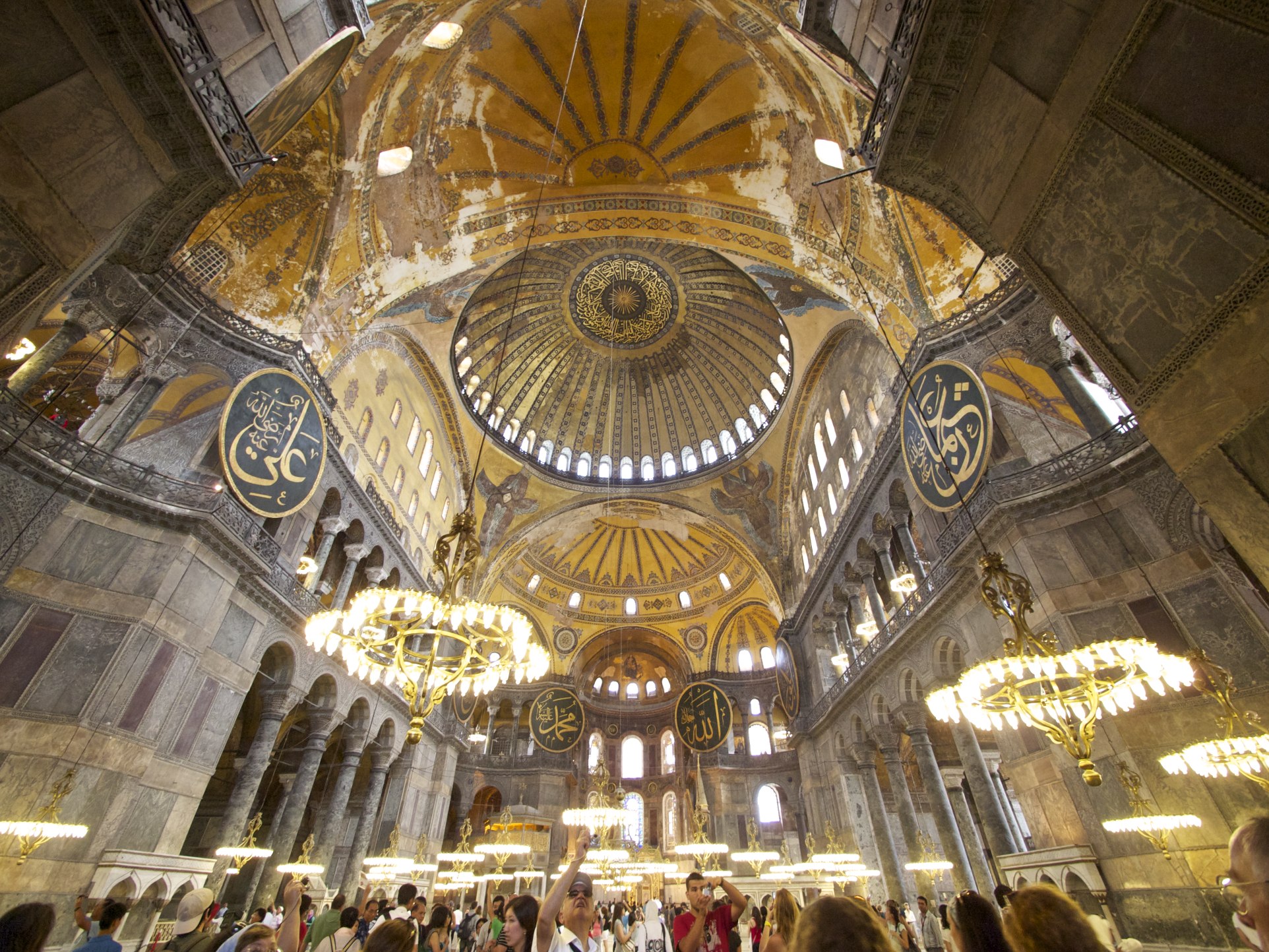 Wikipedia was allowed entrance into the sacred Muslim grounds of the Hagia Sophia, known in some circles as the World Trade Center of the Middle Ages.