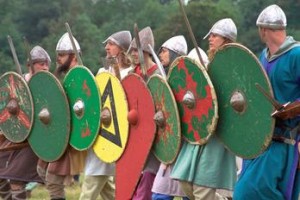Viking culture was often adopted by an ascendant ruling class in Viking conquered territories like Nova Scotia and Ireland. More often, inhabitants were sold into slavery in the Muslim world.