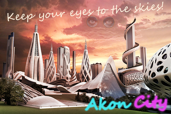Akon City: Buildings and railways are built for "breathability" to dissipate excess heat from structural graphics cards.