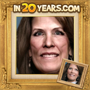 The un-doctored photograph of Michelle Bachmann
