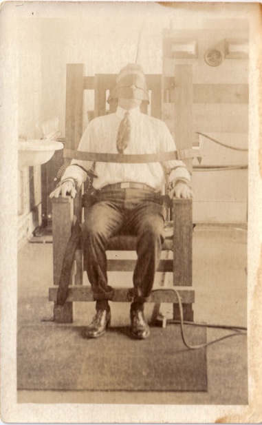 Prisons used electric chairs when pictures looked like this.