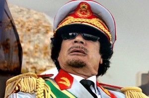 gaddafi in shades