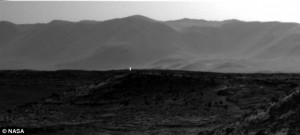 Ancient aliens who have carefully cultivated life on Earth from a distance used this tracking beacon on Mars to guide their ships in safely and undetected