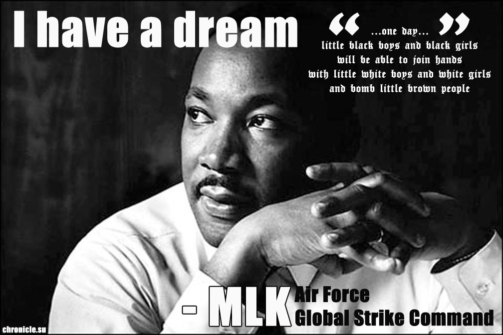 US Air Force Global Strike Command Celebrates MLK Legacy of War