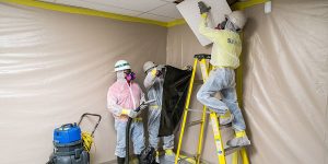 Back to School: Asbestos ceiling and floor tiles are being reintroduced to the Roanoke County Public School system in Virginia.