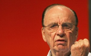 Rupert Murdoch looking evil as fuck