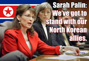 Sarah Palin on North Korea