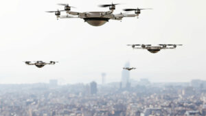 Taylor Fenderson’s drones filled the skies Thursday, terrifying many pitiable souls.